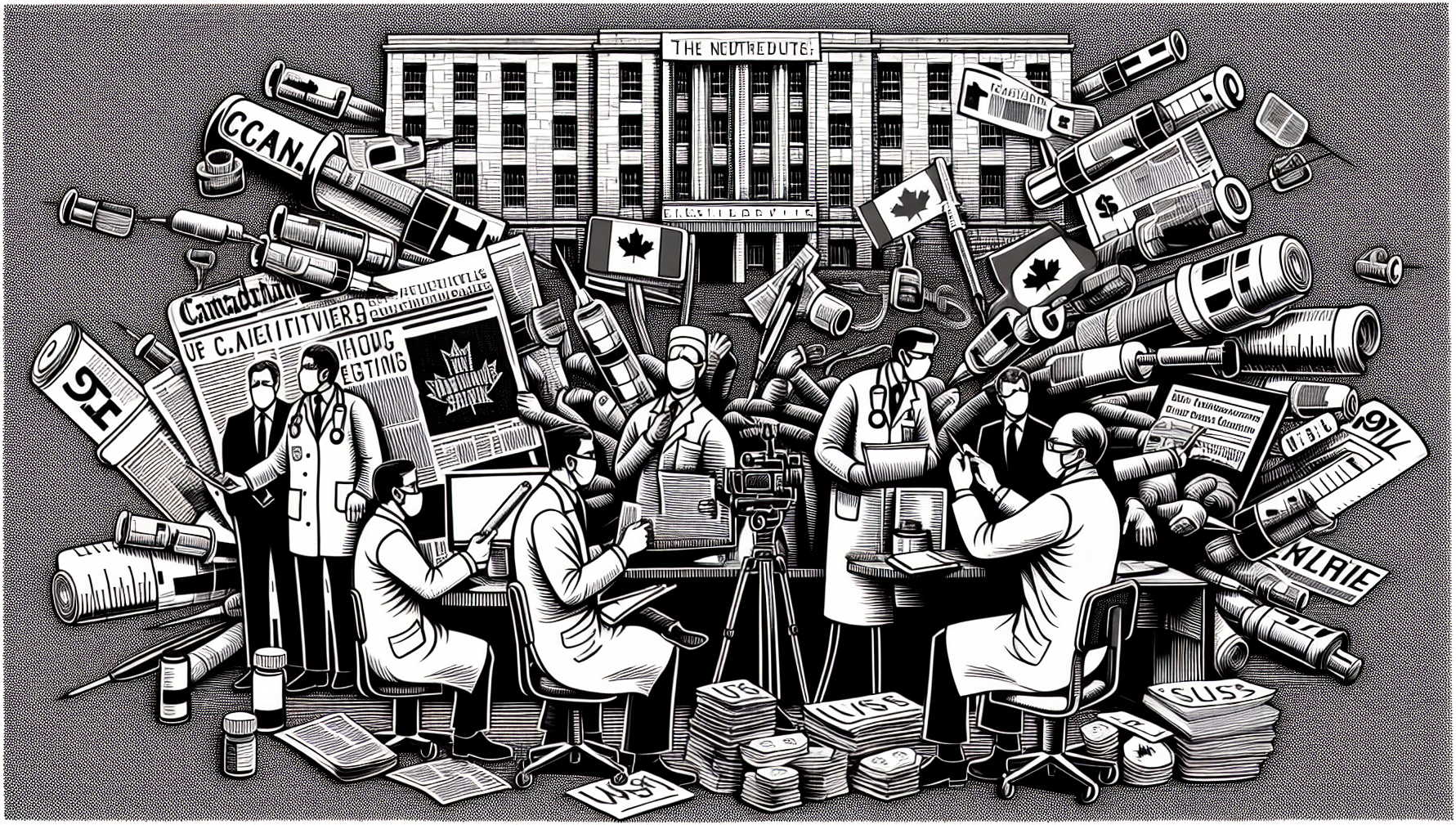 Illustration for: Canadian officials say US health institutions no longer dependable for accurate information