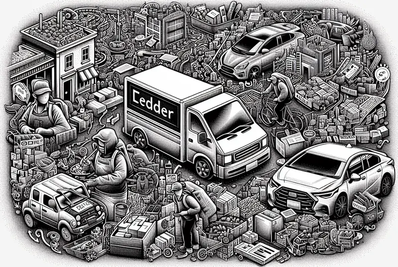 Illustration for: That viral Reddit post about food delivery apps was an AI scam