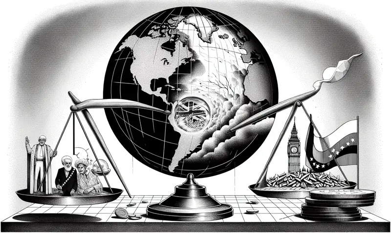 Illustration for: UK ‘not entirely clear’ what it means for US to run Venezuela