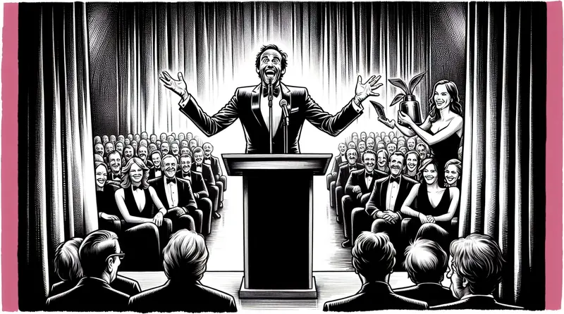 Illustration for: Adam Sandler Brings Down the House at Palm Springs Gala With Hilarious ‘What If’ He Hadn’t Made It Speech