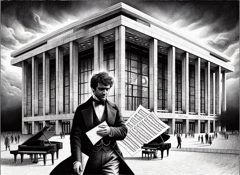 Illustration for: Wicked composer latest to cancel Kennedy Center gig after Trump name change