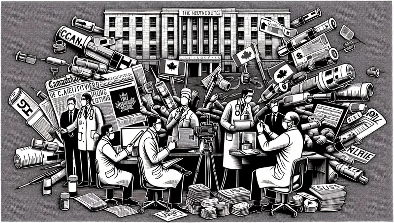 Illustration for: Canadian officials say US health institutions no longer dependable for accurate information