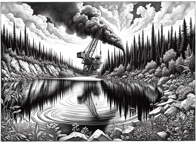 Illustration for: ‘Our minerals could be used to annex us’: why Canada doesn’t want US mining