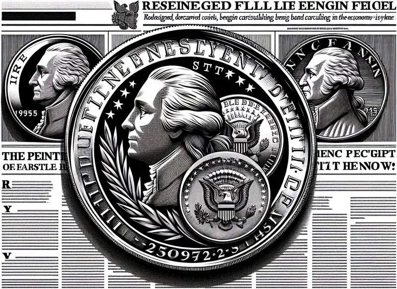 Illustration for: New redesigned coins marking nation's 250th birthday begin circulating today