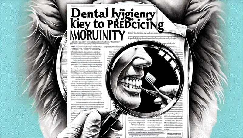 Illustration for: Dental hygiene key to predicting mortality, Japanese researchers find