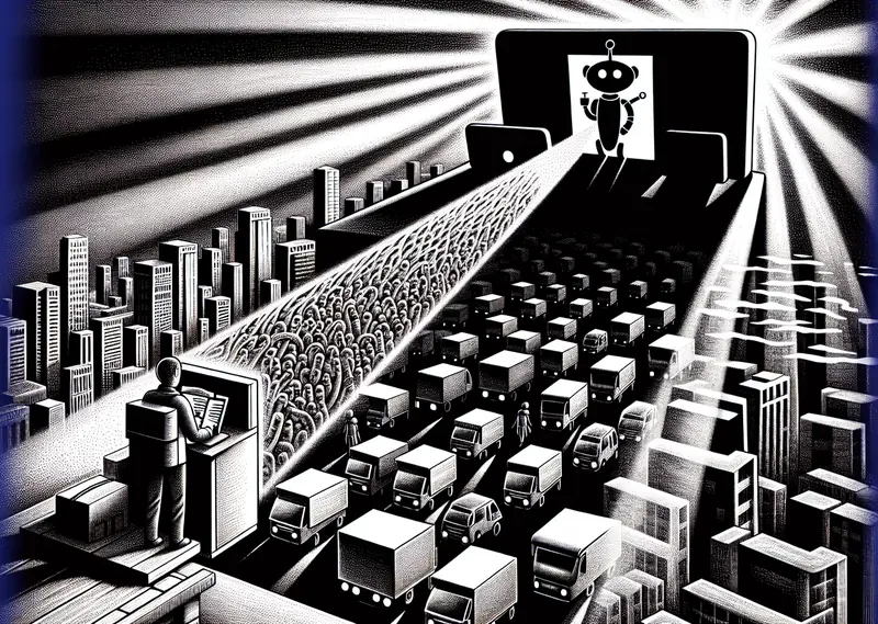 Illustration for: That viral Reddit post about food delivery apps was an AI scam