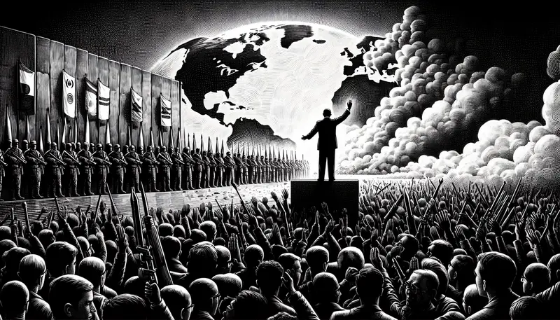 Illustration for: Trump pulls US out of 66 international bodies, including key UN climate treaty