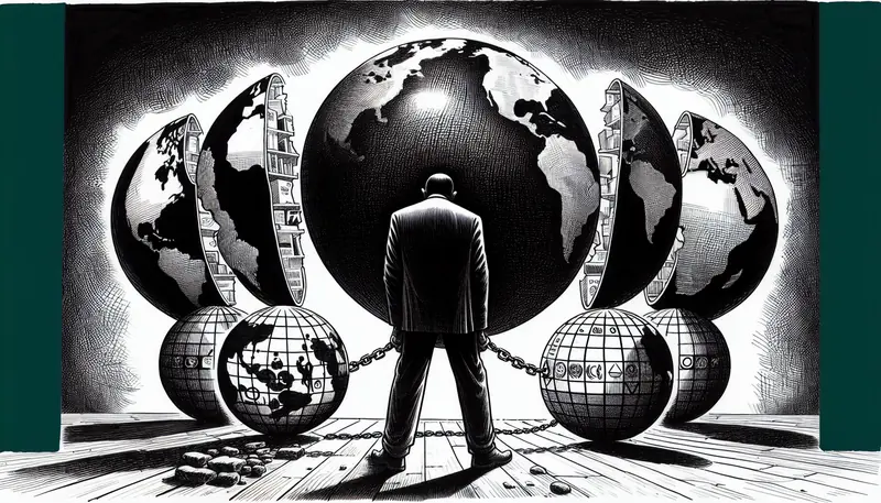 Illustration for: Trump pulls US out of 66 international bodies, including key UN climate treaty