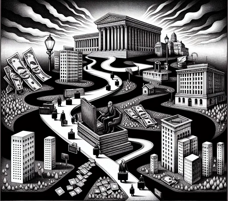 Illustration for: Larry Page loosens business ties to CA amid state’s proposed wealth tax, report