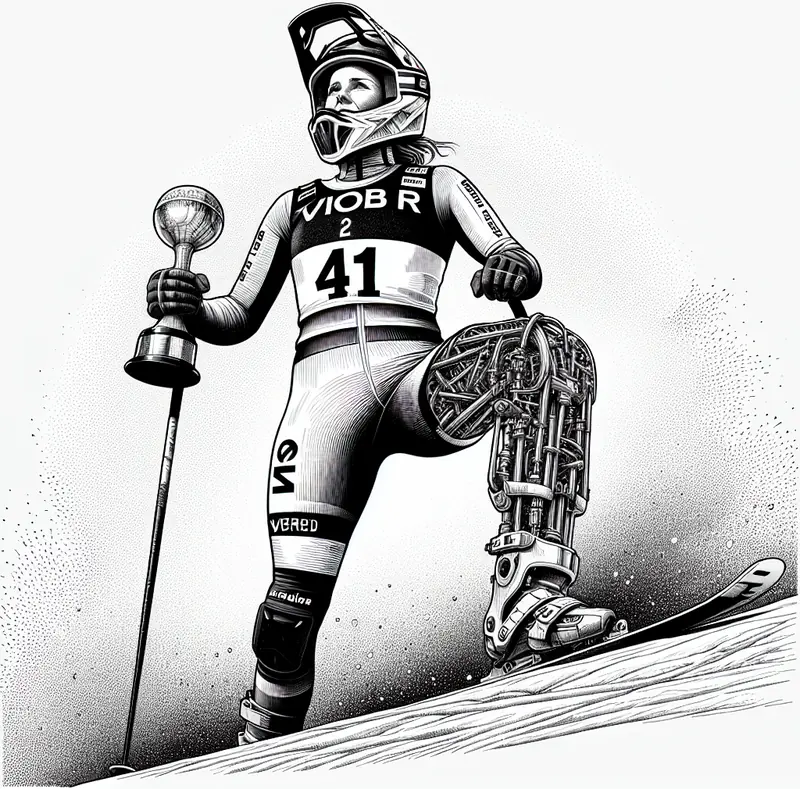 Illustration for: Vonn zooms to 2nd downhill victory before Milan