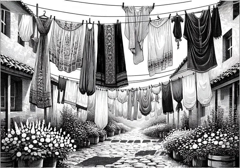 Illustration for: PHOTOS: Laundry is a chore but there's a beauty and serenity in the way it hangs out