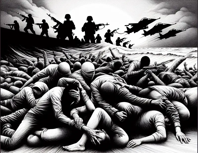 Illustration for: US urges its citizens to flee Venezuela amid reports of paramilitaries