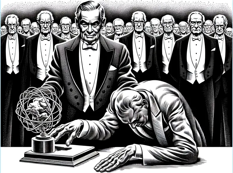 Illustration for: Nobel Institute responds to claims Machado could give Peace Prize to Trump