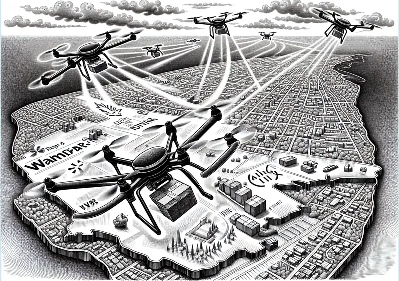 Illustration for: Wing’s drone delivery is coming to 150 more Walmarts