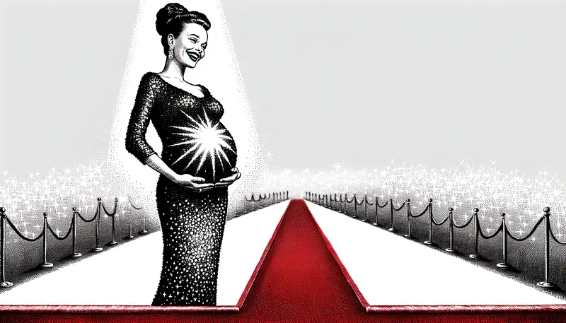 Illustration for: ‘Sinners’ Star Wunmi Mosaku Reveals Pregnancy on Golden Globes Red Carpet