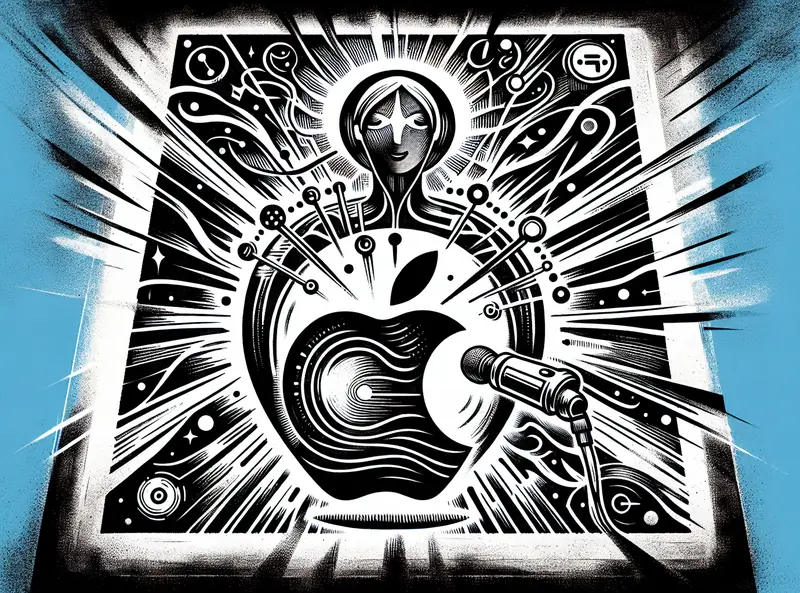 Illustration for: Apple picks Google's Gemini to power Siri