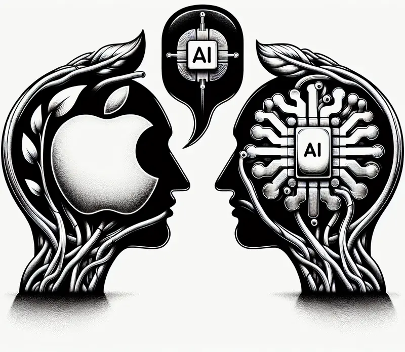 Illustration for: Apple picks Google's Gemini to power Siri