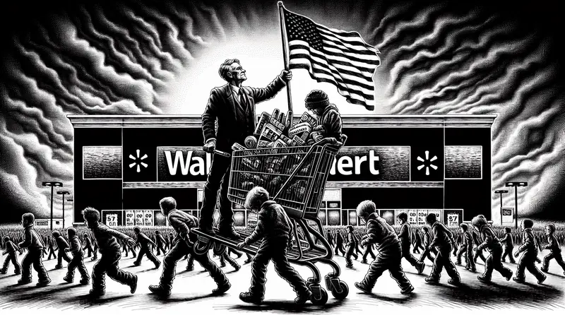 Illustration for: How have prices changed in a year? NPR checked 114 items at Walmart