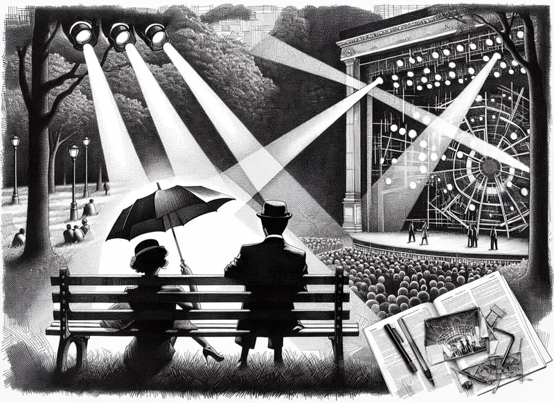 Illustration for: Ariana Grande and Jonathan Bailey Seemingly Confirm ‘Sunday in the Park With George’ Revival in Instagram Post