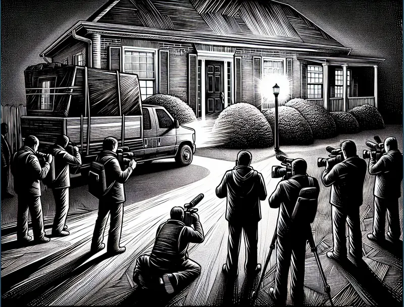 Illustration for: FBI searches a Washington Post reporter's home as part of investigation