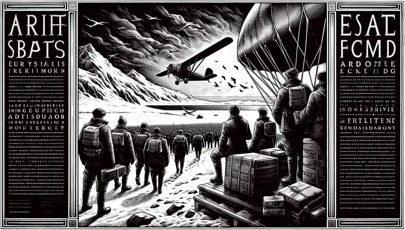 Illustration for: European military personnel arrive in Greenland as Trump says US needs island