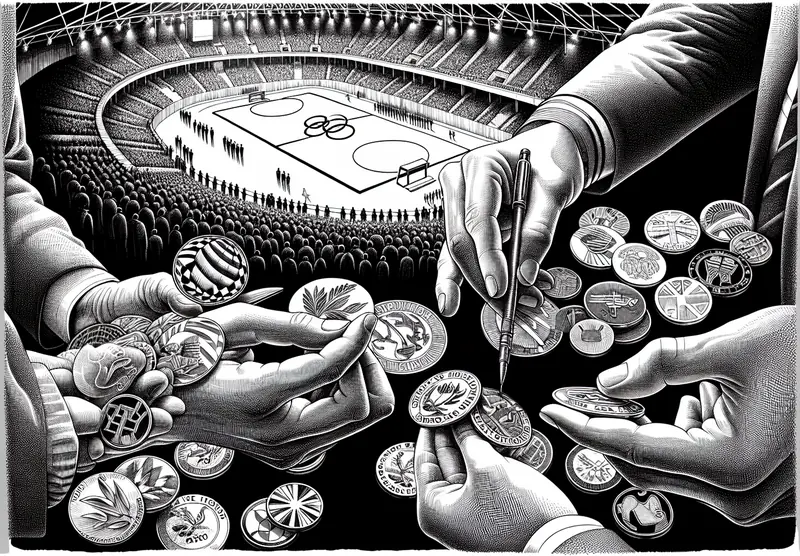 Illustration for: How pin trading became an Olympic tradition — and what to know before you try it